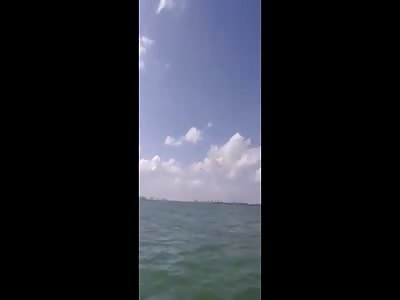 IT'S ALL FUN AND GAMES UNTIL THE PLANE FALLS INTO THE SEA