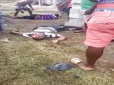 VICTIMS OF MOTORCYCLE X BUS ACCIDENT