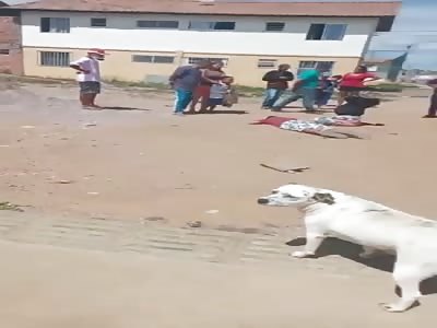 YOUNG MAN BEING SHOT DEAD 