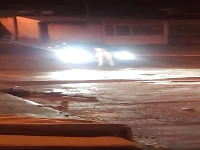 LISTEN TO HER BONE BREAKING!