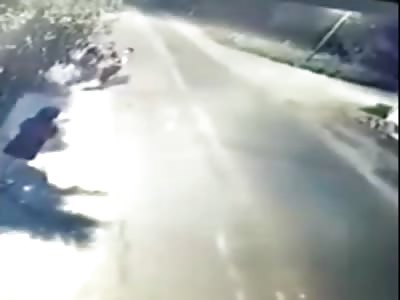 MAN BEING HIT AND RUNOVER BY HIS UNCLE