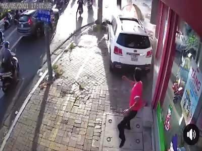 SUNDAY DRIVER WOMAN SERIOUSLY HURTS TWO PEOPLE