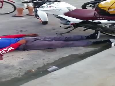 BIKER WAS MURDERED 