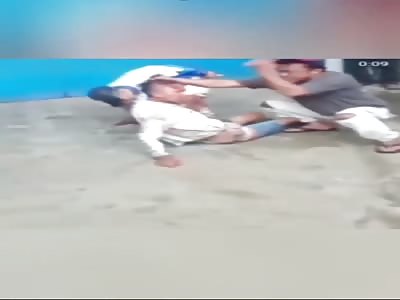 STREET JUSTICE FOR A THIEF