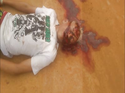 DEAD PEOPLE ON THE GROUND