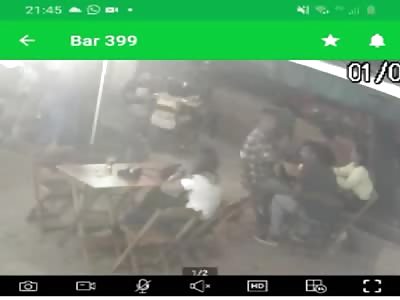 IDIOT BEING BEATEN BY CROWD AFTER SLAP GIRLFRIEND