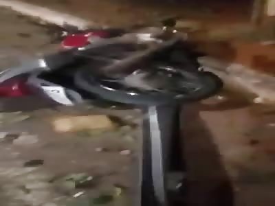 BRUTAL ACCIDENT LEAVES ONE DEAD AND A TRAIL OF DESTRUCTION