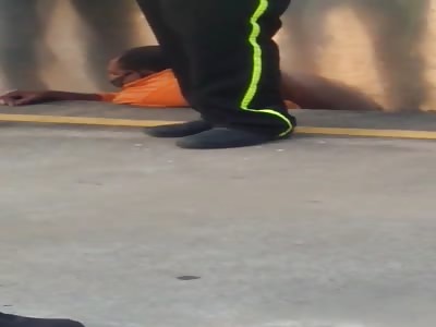 MAN TRAPPED BETWEEN TRAIN AND PLATFORM