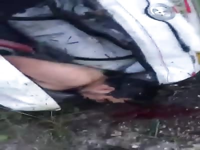 SHOCKING AFTERMATH OF CAR CRASH - 2