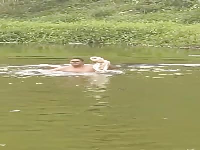 RIGOR MORTIS OF A DROWNED MAN