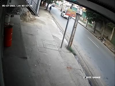 LOOK BOTH SIDES BEFORE CROSSING THE STREET