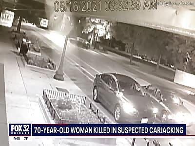 WOMAN FATALLY SHOT WHILE SITTING IN A CAR IN CHICAGO