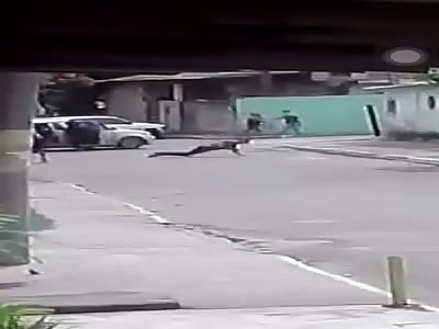 SHOOTING IN THE STREET LEAVES ONE MAN DEAD