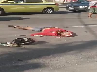 MAN KILLED IN MOTORCYCLE ACCIDENT