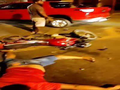 BIKER SERIOUSLY INJURED IN COLLISION 