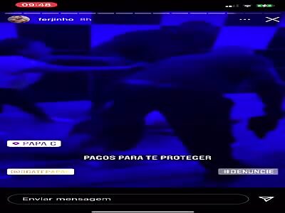 HIS GAY PARTY ENDS IN KNOCKOUT