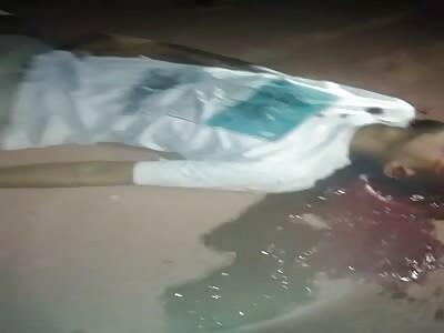 MAN DIES ON THE GROUND