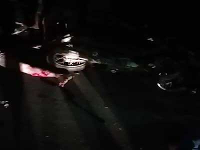 AFTERMATH OF MOTORCYCLE ACCIDENT 