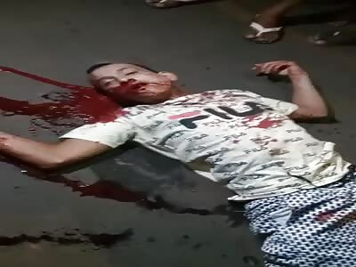 YOUNG MAN IN AGONAL BREATH 