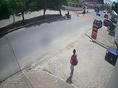 OLD WOMAN KILLED IN MOTORCYCLE ACCIDENT