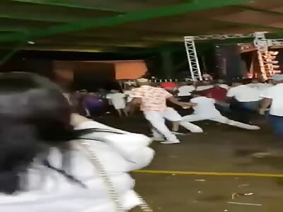 MACHO MAN STABBED DURING THE FIGHT