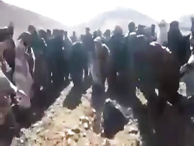 Woman is stoned to death in Syria.