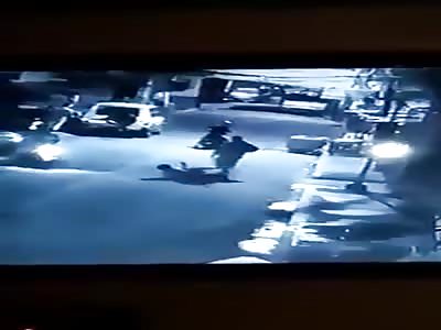 Riding in tanem killed a drug Suspect.