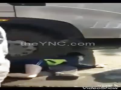 Terrible Accident...Truck on Top of Still Alive Screaming Woman 