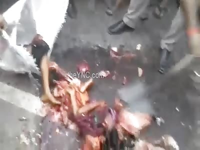 Clean Scene: Kid Crushed By Truck