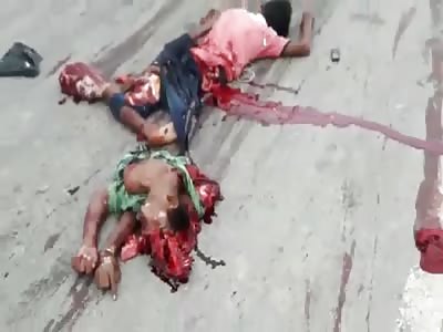 Two Man Destroyed By Truck