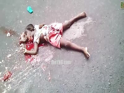 Little Girl Destroyed By Truck