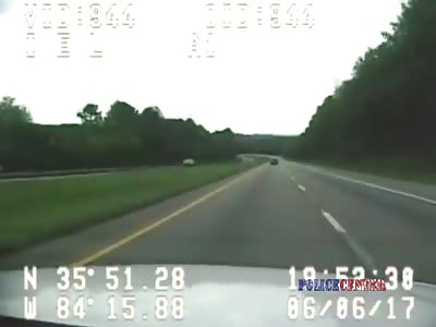 Dashcam Shows Deputy Ram Suspect to End Chase