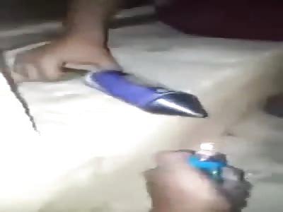 happy new year FAIL...Kids Try to Set Off Firework, It Blows Up in Their Hands