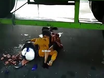 Man Crushed By Truck