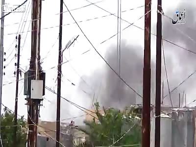 Shia Iraqi warplane targeting civilians brought down by Islamic state.