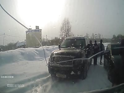 The criminal war for market shootouts in the style of the 90's