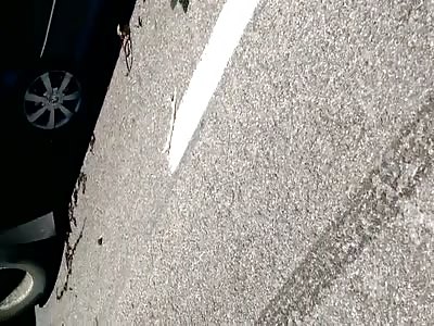 Car vs truck accident