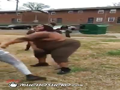 Fat bitch against Fag bitch