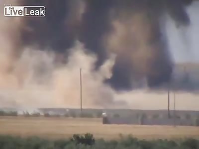 Manbij: SDF destroys Daeshbag VBIED