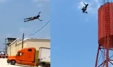 SUICIDE: EPIC JUMP From Water Tank in Guatemala!!