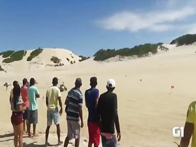 Man dies after getting hit in buggy race