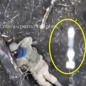 Ukrainian Drone Serves Wellfare Check On Missing Russian