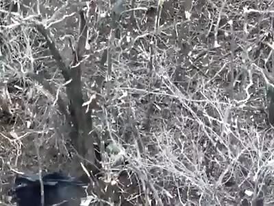 Russian Recidivist Soldier Receives Bumshot