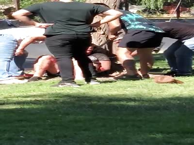 Beaten and shotgun fired