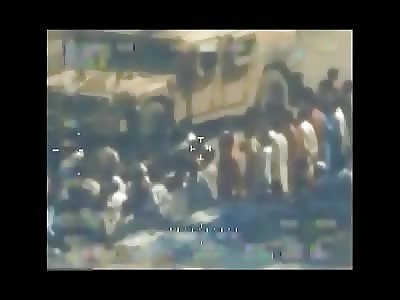 Hand Grenade Attack On Troops In Crowd Of Civilians