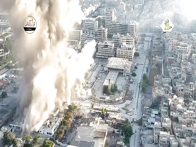 Deadly Tunnel Bomb Blast Drone Footage