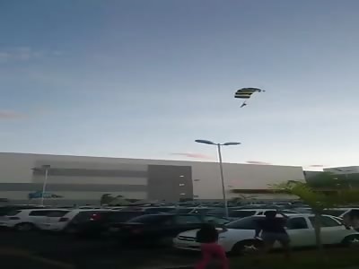 santa suffers accident are flying reindeer