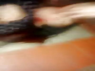 Police beat my wife with a knife