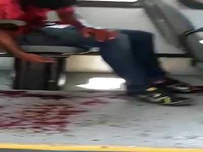 Agonizing assailant (Another angle)