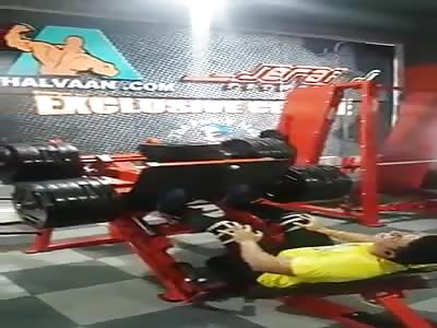 Break your legs doing exercise (very painful)